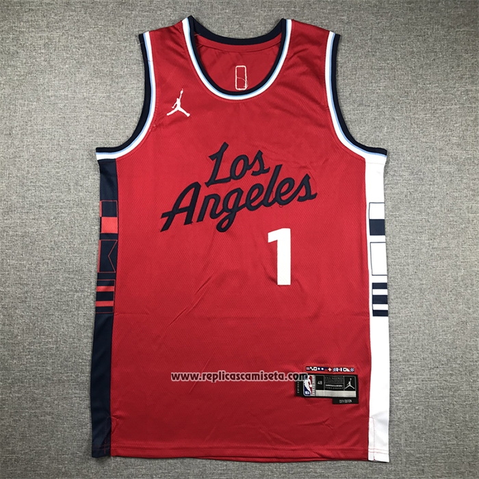 Camiseta Los Angeles Clippers James Harden #2 Statement 2024-25 Rojo